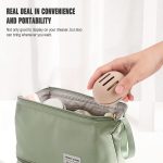 FERYES Travel Makeup Sponge Brush Holder, Soft Silicone Beauty Make Up Brush Blender Case Organizer for Travel - Image 8